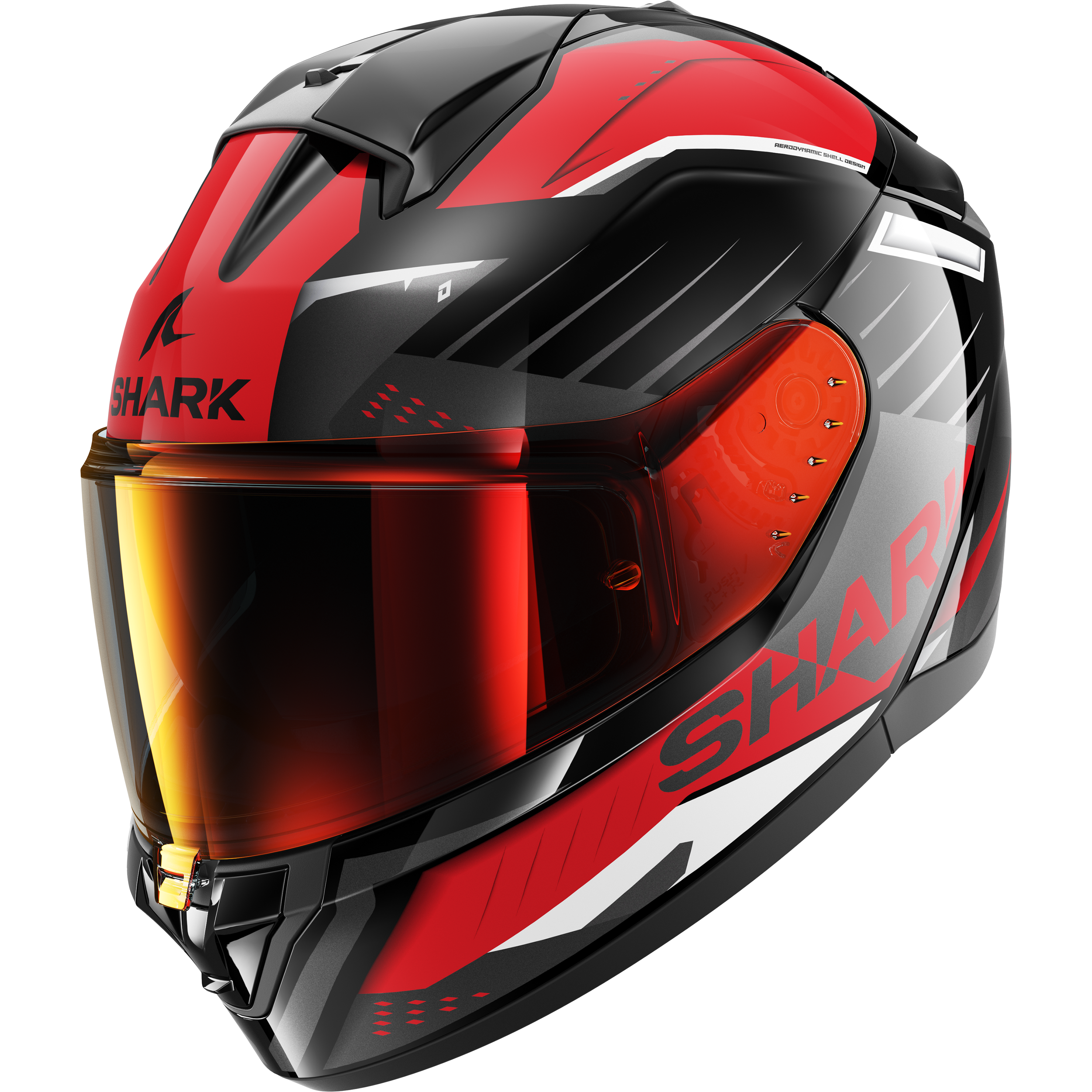 Мотоциклетный шлем RIDILL 2 BERSEK Black Red Anthracite KRA